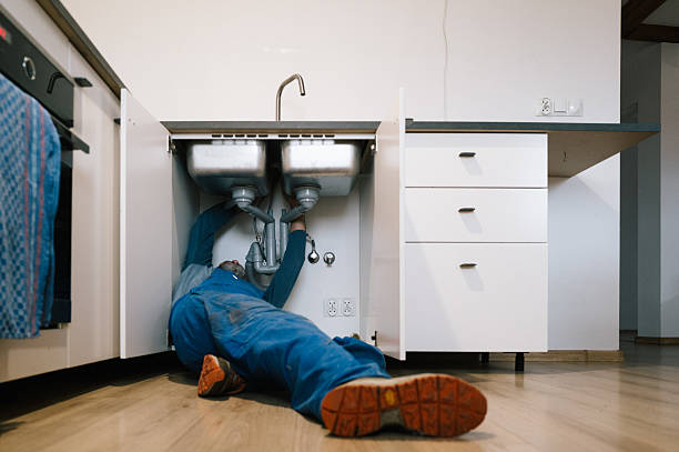 Professional Drain Cleaning technician working in Highland Falls, NY